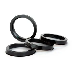 Nhựa bánh xe trung tâm nhẫn đen Hub Ring cho BMW xe bánh xe rim phần cho VW 78.1, 76.1, 74.1, 73.1, 72.6, 71.6 mét lốp Vòng