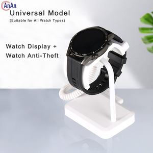 Support d'affichage rotatif Antilost de magasin de détail blanc Offre Spéciale support de montre intelligente avec alarme et télécommande - Product Image 6