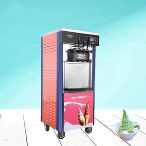 Runsheng Gree dọc mềm máy làm kem chuyên nghiệp được thiết kế máy làm kem dễ dàng hoạt động máy làm kem để bán - Product Image 3