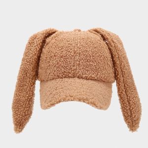 Nouvelle Casquette de Baseball Longue et Élégante à Oreilles de Lapin, Tendance, Mignonne, en Fourrure, pour le Sport et les Loisirs, Vente Chaude - Product Image 5