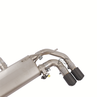 Tuyaux d'échappement Catback haute performance en acier inoxydable SS304 avec commande de soupape pour Volkswagen Golf 7 GTE VII 1.4T – Améliore la puissance du moteur et réduit les retards de puissance