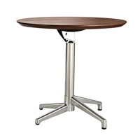 Base de table réglable en aluminium à quatre pieds, cadre de pied de table pour restaurant, café, bistrot, support de remplacement pour mobilier de table à manger