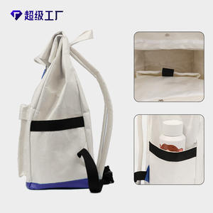 Mochila de Papel DuPont Super Factory, Impermeable, Minimalista, para Estudiantes, Unisex, para Uso Diario - Product Image 4