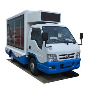 Écran de publicité mené mobile extérieur p10/véhicule/fourgon/<span class=keywords><strong>remorque</strong></span>/affichage mené par camion monté - Product Image 1