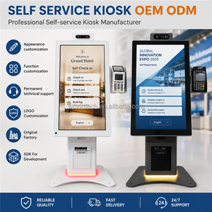 Kiosco de Pedidos de Autoservicio de 21.5 Pulgadas para Montaje en Pared, Kiosco Interactivo con Pantalla Táctil para Restaurantes, Terminal de Pago con NFC - Product Image 2