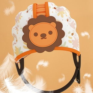 Thiết Kế Mới EVA Bé An Toàn Chống Mùa Thu Đầu Bảo Vệ Mũ Bảo Hiểm Sản Phẩm Mềm Mại Thoải Mái Harnesses Hat - Product Image 3