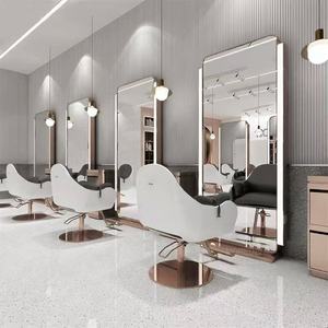 Stazione Specchio Illuminata a LED per Salone di Bellezza, Attrezzatura per <span class=keywords><strong>Parrucchieri</strong></span>, Centro Estetico Femminile - Product Image 2