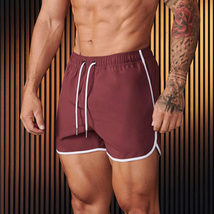 Pantalones Cortos Cargo para Hombre, Marca Americana de Moda, a Rayas, Cintura Media, Secado Rápido, para Verano, Correr, Entrenamiento, Playa, Casual - Product Image 4