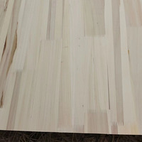 Planches en bois massif à jointures à languettes (peuplier/pin/paulownia) - Design moderne, écologiques, taille personnalisée