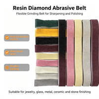 Bande abrasive diamantée carrée en résine, prix usine, 8000 grains #   Dureté moyenne, métal OEM