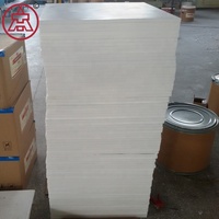 Feuille plastique en PTFE blanc vierge 100%, plaque, tube de PTFE, plaque, tige, tube, 1 pièce
