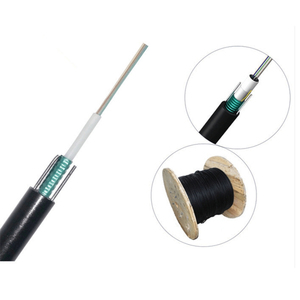 <span class=keywords><strong>Câble</strong></span> à fibres optiques extérieur blindé aérien monomode <span class=keywords><strong>2</strong></span>-12 cœurs, <span class=keywords><strong>renforcé</strong></span> par fil d'acier, gaine noire 1 km - Product Image 1