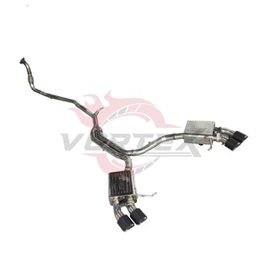 Vortex Stainless Valved Catback <b>Exhaust</b> For Porsche Macan 2.0T 2019-2021 SUV Carbon Tip Muffler - Product Image 2