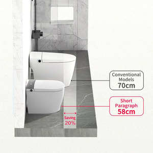 Nhật Bản Điện Tử Tự Động Một Mảnh Bồn Cầu Watermark Thông Minh Thông Minh Wc - Product Image 4