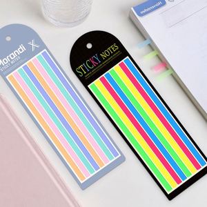 160 Pcs/pack Pretty Morandi Color Series Paper Memo Pad Notebook Label Sticky Children School <b>Office</b> <b>Supply</b> N Times Notepad - Product Image 4