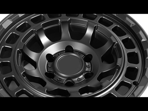 Jantes forgées sur mesure HC 1:1, 17, 18, 20 pouces, noir mat, jantes en alliage pour Jeep Wrangler, Ford F150 Raptor, Nissan XTerra, Ford Bronco - Product Image 3