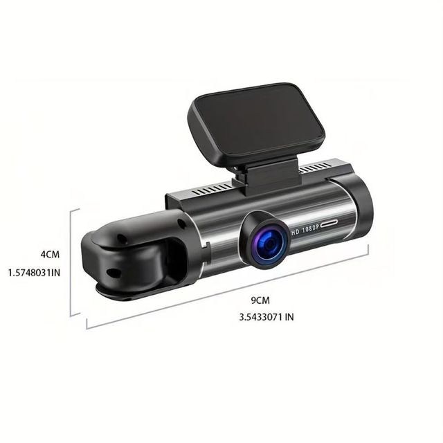 1080P Full HD Dual Lens 170 Degree Wide View Car DVR Dash Camera Video Recorder with 12 Months Warranty