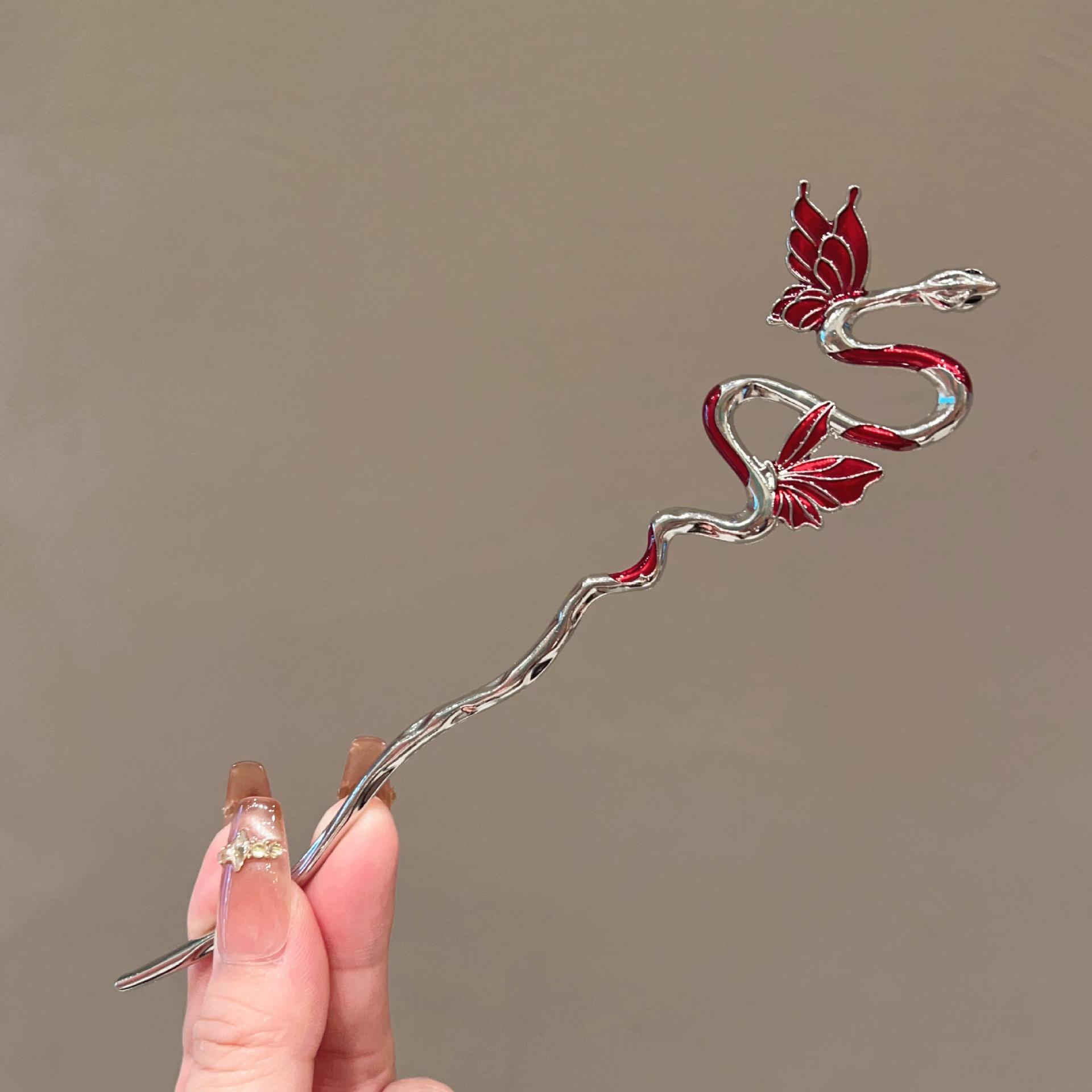 Silver with Butterfly Snake