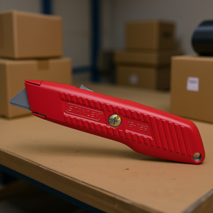 Couteau de sécurité 18-189 à lame rétractable, couteau utilitaire pour la découpe de boîtes et les tâches d'emballage - Product Image 3
