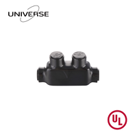   Connecteur de câblage mécanique sans outil 4AWG-500kcmil à 1 port, 600V CU9AL, double classification, isolé, à raccordement rapide