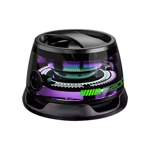 G200 BT Magnetic Waterproof RGB LED Mini Speaker Wireless Pairing HiFi Sound Subwoofer Loudspeaker Home Theatre Gaming Clock