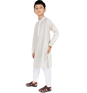 Tenue traditionnelle en coton pour garçons, Kurta pour enfants, vêtements ethniques indiens pour les festivals et les fêtes - Product Image 3