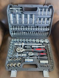 ราคาถูกราคา 1/4 "และ 1/2"<span class=keywords><strong>Dr</strong></span> 108 ชิ้นประแจกระบอกชุดเครื่องมือ - Product Image 4