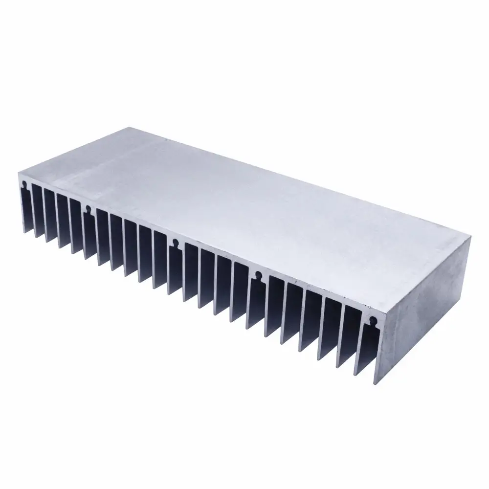 Radiateur en aluminium, dissipateur thermique pour refroidisseur électronique LED, dissipation de la chaleur 150x60x25mm, 2 pièces