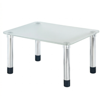 Étagère de rangement moderne pour comptoir de cuisine, idéale comme support surélevé pour station café ou salle à manger