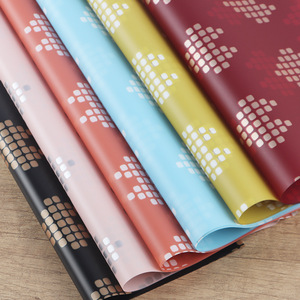 2025 thiết kế mới nhất không thấm nước hoa giấy gói với tinh tế hoa nhỏ mô hình không thấm nước hoa bao bì giấy - Product Image 2