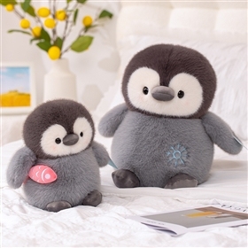 Dễ Thương Chim Cánh Cụt Đồ Chơi Sang Trọng Tùy Chỉnh Thêu Thiết Kế Kawaii Chim Cánh Cụt Mềm Thú Nhồi Bông Búp Bê Sang Trọng Trẻ Em Gối Quà Tặng - Product Image 2