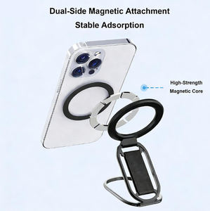 Nuevo Soporte de Anillo para Teléfono Móvil de Metal, Soporte Plegable con Correa Magnética para Escritorio - Product Image 6