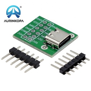 TYPE-C USB để pin Dip nữ b-loại kết nối bộ chuyển đổi Hội Đồng Quản Trị màu xanh màu xanh lá cây màu đỏ kiểm tra Hội Đồng Quản Trị - Product Image 4