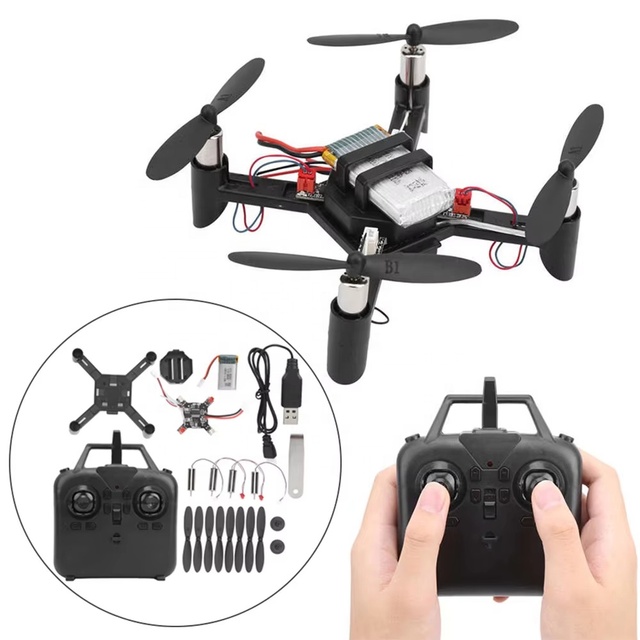 KC Certified Drone Kit Toys Manufacturer 2.4Ghz Auto Hovering STEM Educational DIY RC Drone Kits for Students