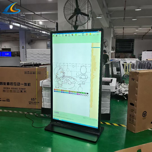 Dọc màn hình cảm ứng <span class=keywords><strong>LCD</strong></span> hiển thị tương tác kỹ thuật số tiếp thị Hội Đồng Quản Trị cho trung tâm mua sắm quảng cáo AD Bảng điều chỉnh công nghệ - Product Image 3