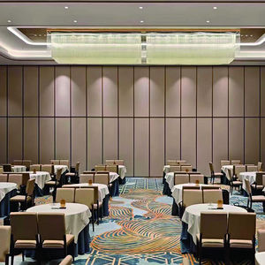 Panel Divisor <span class=keywords><strong>de</strong></span> Pared Móvil Plegable <span class=keywords><strong>de</strong></span> <span class=keywords><strong>Madera</strong></span> <span class=keywords><strong>de</strong></span> Altura Completa <span class=keywords><strong>para</strong></span> Hoteles y Banquetes, Ideal <span class=keywords><strong>para</strong></span> Oficinas - ¡Venta Caliente! - Product Image 2