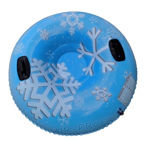 Anneau de Ski <span class=keywords><strong>gonflable</strong></span> en PVC résistant au froid, Tube de neige pour traîneau spvc Portable pour bébé et adultes - Product Image 1