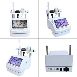 गर्म बिक्री 5 में 1 घर का उपयोग त्वचा विश्लेषक उच्च आवृत्ति खोपड़ी विश्लेषक और बाल रखरखाव मालिश मशीन - Product Image 5