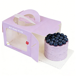 Scatole Pieghevoli Personalizzate in Carta Riciclata per Confezioni Regalo di Torte, Cibo, Matrimoni e Compleanni - Product Image 1