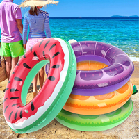 Groothandel Verdikte Opblaasbare Zwemband Watermeloenpatroon Kinder Zwemband Duurzaam PVC Zomer Waterspeelgoed voor Strand