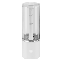 Distributeur de shampoing de salle de bain rechargeable 550ml bon marché Distributeur de savon automatique liquide pour les mains en plastique de cuisine fixé au mur