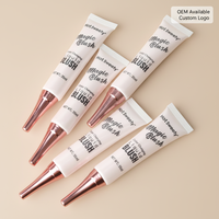 Fard à joues crème personnalisé avec logo, changeant de couleur selon le pH, blanc à rose, imperméable, résistant à la transpiration, facile à estomper, haute pigmentation, multi-usages