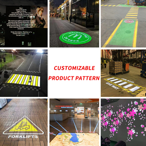 100W tùy chỉnh gobo cửa hàng logo thương hiệu không thấm nước gobo máy chiếu ngoài trời xoay quảng cáo logo máy chiếu - Product Image 3