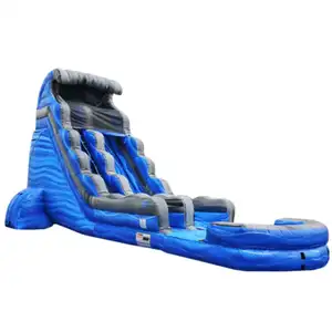 Commercial Set Slip And Lawn Adult Tic Toc Inflatable Water Slides For Pool