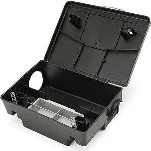 House Rat Poison Bait Box Plastic Rodent Bait Station <b>Mouse</b> Trap Bait Box - Product Image 2