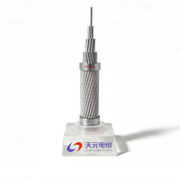 Cable Eléctrico Aéreo de Conductores Trenzados, Cable de Aluminio Reforzado con Acero (ACSR) de Disposición Concéntrica para Fotovoltaica