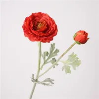 Fleurs artificielles hydratantes au toucher réel de lotus, bouquet de mariée, décoration de mariage, fête des Mères, Nouvel An, décoration florale pour la maison