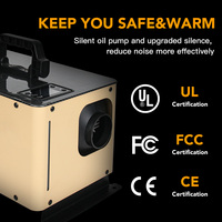 Chauffage au diesel 12V 24V extérieur pour bateau, fourgon, camion-citerne, maison - Chauffage de stationnement au diesel fabriqué en Chine