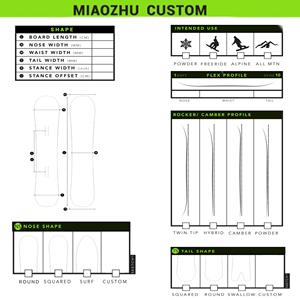 OEM y ODM disponibles Hombres y mujeres <span class=keywords><strong>Burton</strong></span> Snowboard Principiantes All-around Board Poplar Core Winter Sport Camber Snowboard - Product Image 5