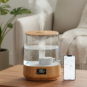 Humidificateur intelligent à ultrasons 6L ODM OEM à brume froide avec LED et humidistat pour grande pièce domestique - Product Image 1